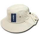 Decky Original Aussie Drawstring Boonie Bucket Fishing Outback Caps Hats-Serve The Flag 14 image