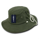 Decky Original Aussie Drawstring Boonie Bucket Fishing Outback Caps Hats-Serve The Flag 5 image