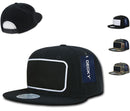 Decky Patch Snapbacks Flat Bill 6 Panel Camo Black Baseball Hats Caps Unisex-Serve The Flag 2 image