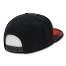 Decky Plaid Flat Bill Snapbacks 6 Panel Baseball Hats Caps Unisex-Serve The Flag 25 image