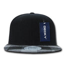 Decky Plaid Flat Bill Snapbacks 6 Panel Baseball Hats Caps Unisex-Serve The Flag 11 image