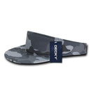 Decky Pre Curved Bill Camouflage Camo Golf Summer Sun Beach Acyrlic Visors-Serve The Flag 18 image