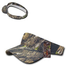 Decky Pre Curved Bill Camouflage Hybricam Golf Summer Sun Beach Cotton Visors-Serve The Flag 2 image