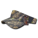 Decky Pre Curved Bill Camouflage Hybricam Golf Summer Sun Beach Cotton Visors-Serve The Flag 3 image