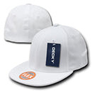 Decky Retro Fit All Flat Bill 6-Panel Flex Baseball Hats Caps Mens-Serve The Flag 5 image