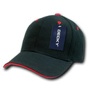 Decky Sandwich Visor Pro Style Two Tone Constructed 6 Panel Baseball Hats Caps-Serve The Flag 31 image
