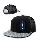 Decky Stylish Bandana Print Flat Bill Trucker 6 Panel Hats Caps Snapback Unisex-Serve The Flag 4 image