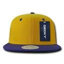 Decky Trendy Flat Bill Snapback Baseball 6 Panel Caps Hats Unisex-Serve The Flag 105 image