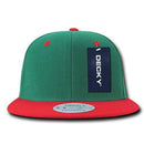 Decky Trendy Flat Bill Snapback Baseball 6 Panel Caps Hats Unisex-Serve The Flag 124 image