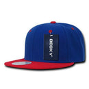 Decky Trendy Flat Bill Snapback Baseball 6 Panel Caps Hats Unisex-Serve The Flag 138 image