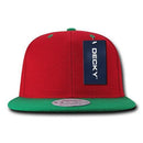 Decky Trendy Flat Bill Snapback Baseball 6 Panel Caps Hats Unisex-Serve The Flag 162 image