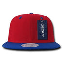 Decky Trendy Flat Bill Snapback Baseball 6 Panel Caps Hats Unisex-Serve The Flag 166 image
