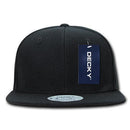 Decky Trendy Flat Bill Snapback Baseball 6 Panel Caps Hats Unisex-Serve The Flag 171 image