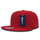 Decky Trendy Flat Bill Snapback Baseball 6 Panel Caps Hats Unisex-Serve The Flag 178 image