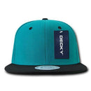 Decky Trendy Flat Bill Snapback Baseball 6 Panel Caps Hats Unisex-Serve The Flag 185 image