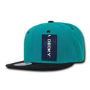 Decky Trendy Flat Bill Snapback Baseball 6 Panel Caps Hats Unisex-Serve The Flag 186 image