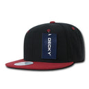 Decky Trendy Flat Bill Snapback Baseball 6 Panel Caps Hats Unisex-Serve The Flag 190 image