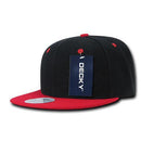 Decky Trendy Flat Bill Snapback Baseball 6 Panel Caps Hats Unisex-Serve The Flag 194 image