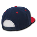 Decky Trendy Flat Bill Snapback Baseball 6 Panel Caps Hats Unisex-Serve The Flag 199 image