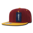 Decky Trendy Flat Bill Snapback Baseball 6 Panel Caps Hats Unisex-Serve The Flag 223 image