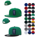 Decky Trendy Flat Bill Snapback Baseball 6 Panel Caps Hats Unisex-Serve The Flag 55 image