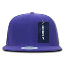 Decky Trendy Flat Bill Snapback Baseball 6 Panel Caps Hats Unisex-Serve The Flag 71 image