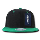 Decky Trendy Flat Bill Snapback Baseball 6 Panel Caps Hats Unisex-Serve The Flag 90 image