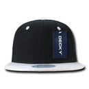 Decky Trendy Flat Bill Snapback Baseball 6 Panel Caps Hats Unisex-Serve The Flag 97 image