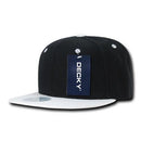 Decky Trendy Flat Bill Snapback Baseball 6 Panel Caps Hats Unisex-Serve The Flag 99 image