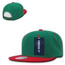 Decky Trendy Flat Bill Snapback Baseball 6 Panel Caps Hats Unisex-Serve The Flag 19 image