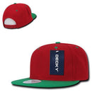 Decky Trendy Flat Bill Snapback Baseball 6 Panel Caps Hats Unisex-Serve The Flag 29 image