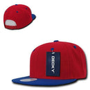 Decky Trendy Flat Bill Snapback Baseball 6 Panel Caps Hats Unisex-Serve The Flag 30 image