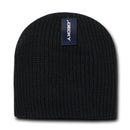 Decky Waffle Knit Beanies Short Uncuffed Braid Crocheted Hats Caps Warm Winter-Serve The Flag 3 image