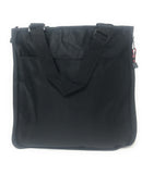 Expandable Zippered Reusable Grocery Shopping Tote Bags With Gusset 16inch-Serve The Flag 14 image