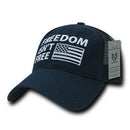 Freedom Is Not Free Patriotic USA Flag Trucker Cotton Baseball Caps Hats-Serve The Flag 16 image