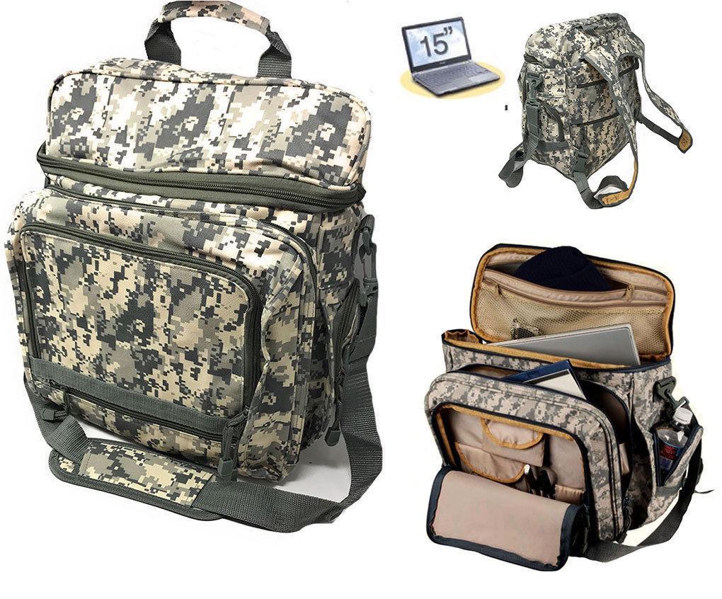 Laptop Computer Backpack Rucksack Bag Camouflage Army Military Luggage School 17inch Laptop Computer Backpack Rucksack Bag Camouflage Army Military Luggage School 17inch