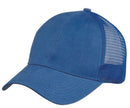 Light Weight Brushed Cotton Mesh Trucker Baseball Hats Caps Snap Closure-Serve The Flag 3 image