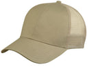 Light Weight Brushed Cotton Mesh Trucker Baseball Hats Caps Snap Closure-Serve The Flag 1 image