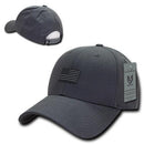 Patriotic USA Flag (Rubber) Structured Baseball Cotton Snapback Ball Caps Hats-Serve The Flag 5 image