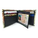 100 LOT Printed Designs Bifold Wallets In Gift Box Cash Card Id Slots Mens Womens Youth Wholesale-Serve The Flag 95 image