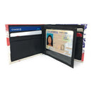 100 LOT Printed Designs Bifold Wallets In Gift Box Cash Card Id Slots Mens Womens Youth Wholesale-Serve The Flag 33 image