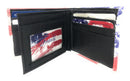 100 LOT Printed Designs Bifold Wallets In Gift Box Cash Card Id Slots Mens Womens Youth Wholesale-Serve The Flag 34 image