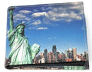 100 LOT Printed Designs Bifold Wallets In Gift Box Cash Card Id Slots Mens Womens Youth Wholesale-Serve The Flag 45 image
