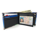 100 LOT Printed Designs Bifold Wallets In Gift Box Cash Card Id Slots Mens Womens Youth Wholesale-Serve The Flag 46 image