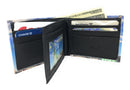 100 LOT Printed Designs Bifold Wallets In Gift Box Cash Card Id Slots Mens Womens Youth Wholesale-Serve The Flag 47 image