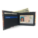 100 LOT Printed Designs Bifold Wallets In Gift Box Cash Card Id Slots Mens Womens Youth Wholesale-Serve The Flag 51 image