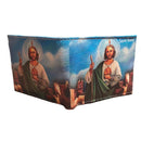 100 LOT Printed Designs Bifold Wallets In Gift Box Cash Card Id Slots Mens Womens Youth Wholesale-Serve The Flag 58 image