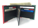100 LOT Printed Designs Bifold Wallets In Gift Box Cash Card Id Slots Mens Womens Youth Wholesale-Serve The Flag 76 image