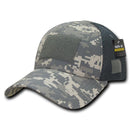 Low Crown Air Mesh Constructed Military Tactical Operator Patch Cap Hats-Serve The Flag 12 image