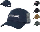 Rapid Dominance Freedom Relaxed Patriotic USA Flag Baseball Caps Hats-Serve The Flag 2 image